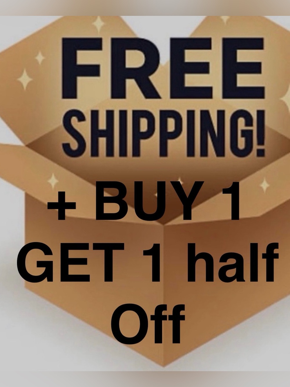 Giveaway Free plus buy 1 get 1 half off